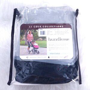 BundleMe Infant Stroller Blanket Cover Black